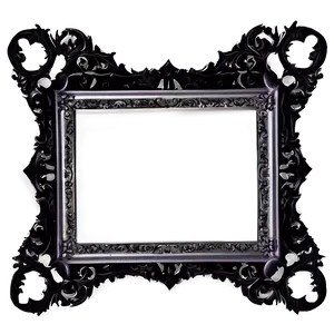 Gothic Frame For Artwork PNG Atw26 PNG