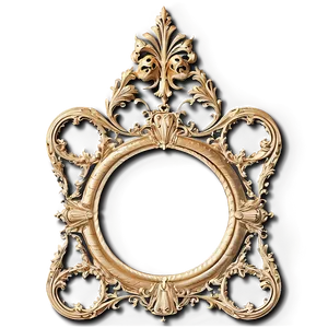 Gothic Frame For Artwork PNG Wbg