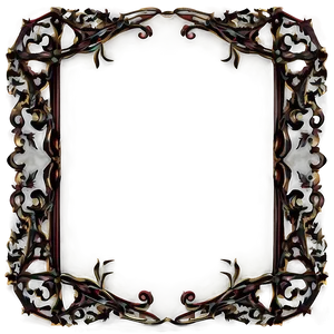 Gothic Frame Png 37 PNG image