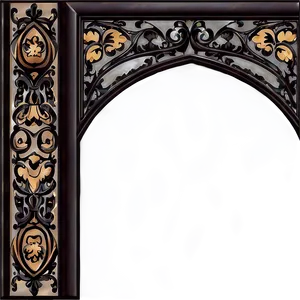 Gothic Frame Vector PNG 42