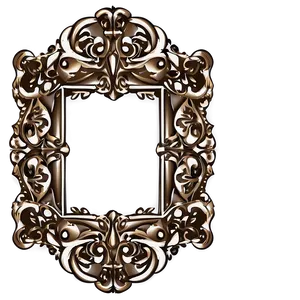 Gothic Frame Vector PNG Qeg84 PNG