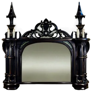 Gothic Furniture Aesthetics PNG Bcv