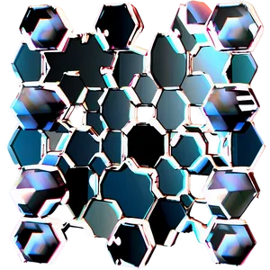 Gothic Hexagon Pattern PNG 61