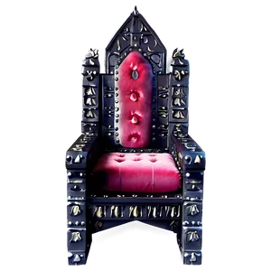 Gothic King Throne Png 06262024 PNG image