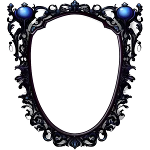 Gothic Ornate Frame Png 9 PNG image