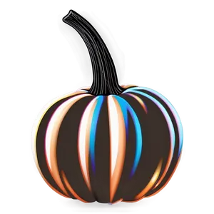 Gothic Pumpkin Silhouette PNG 86