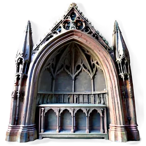 Gothic Revival Altar PNG 25 PNG