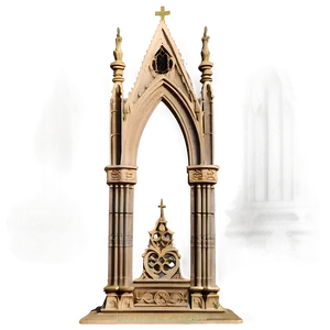 Gothic Revival Altar PNG 27 PNG