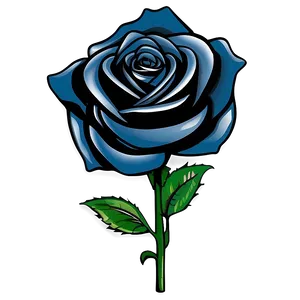 Gothic Rose Clipart PNG 23 PNG