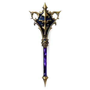 Gothic Scepter PNG 43