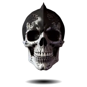 Gothic Skull Face Artwork Png 52 PNG image