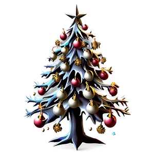 Gothic Style Arbol De Navidad PNG 18 PNG