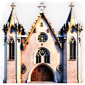 Gothic Style Church Facade Png 20 PNG image