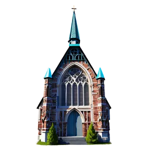 Gothic Style Church Facade Png Eoq63 PNG image
