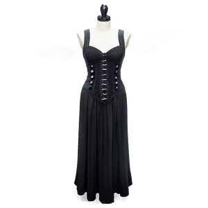Gothic Style Dress PNG 05232024