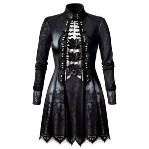 Gothic Style Dress PNG 74