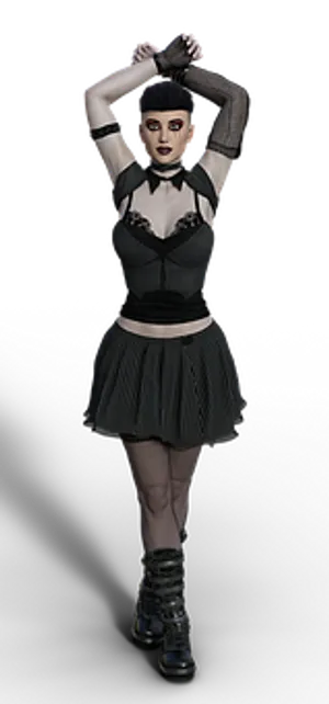 Gothic_ Style_ Female_ Pose