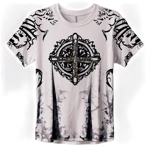 Gothic Style Graphic Tee Png 06272024 PNG image