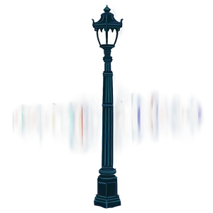 Gothic Style Light Post PNG 06282024