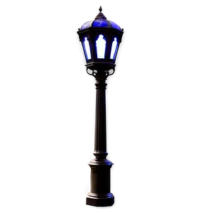 Gothic Style Light Post PNG Gkl