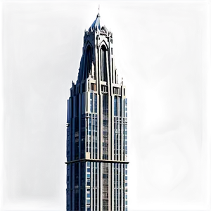 Gothic Style Skyscraper PNG 05212024 PNG