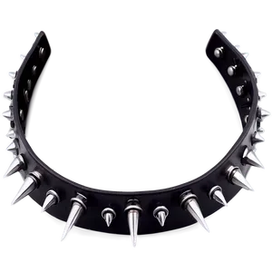 Gothic Style Spiked Choker Png 43 PNG image