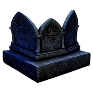 Gothic Tombstone PNG 59