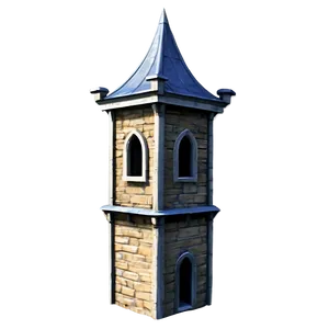 Gothic Tower PNG 05242024 PNG