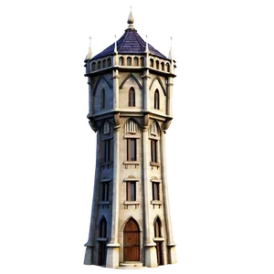 Gothic Tower PNG Hvq