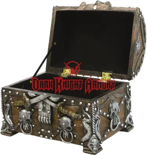 Gothic Treasure Chest PNG image