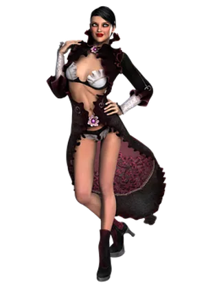 Gothic Victorian Fantasy Woman