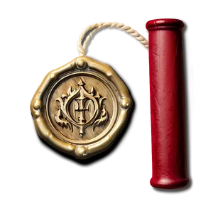 Gothic Wax Seal PNG Woh