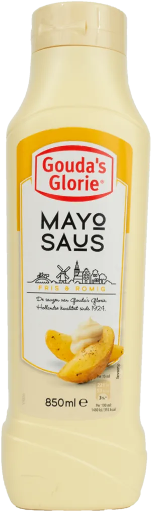 Goudas Glorie Mayo Saus Bottle850ml PNG