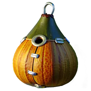 Gourd Birdhouse PNG 44
