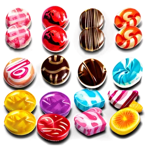 Gourmet Candy Sampler PNG 69