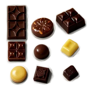 Gourmet Chocolate Assortment PNG 06252024 PNG