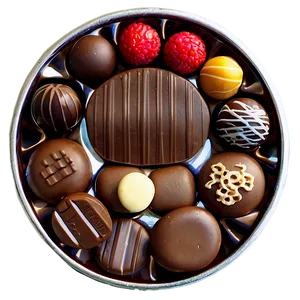 Gourmet Chocolate Assortment Png Gmx PNG image