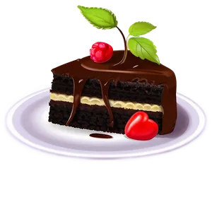 Gourmet Chocolate Cake Png Miq43 PNG image