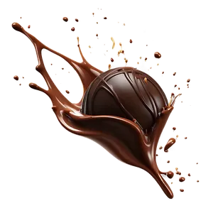 Gourmet Chocolate Splash Png Hpe97 PNG image