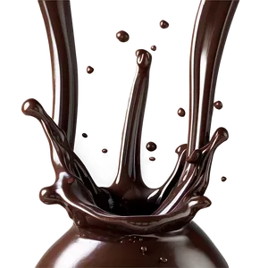 Gourmet Chocolate Splash Png Vqa PNG image