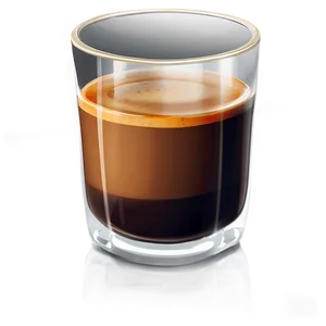 Gourmet Espresso Shot PNG Bgb