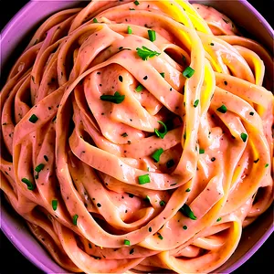 Gourmet Fettuccine Alfredo PNG 05232024