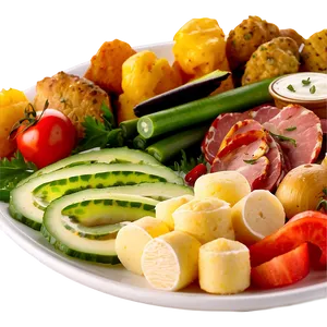 Gourmet Food Platter PNG Ajl3 PNG