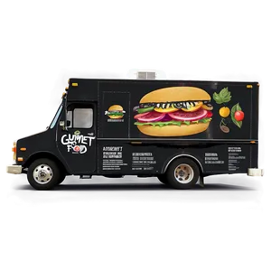 Gourmet Food Truck PNG Gbm