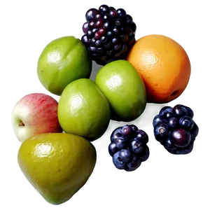 Gourmet Fruit Selection PNG Hpx