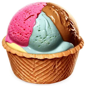 Gourmet Ice Cream Cup PNG Owu PNG