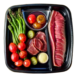 Gourmet Meat Platter PNG Mby7