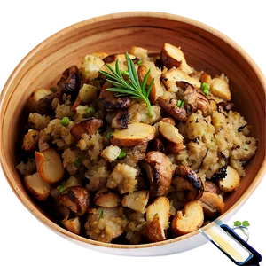 Gourmet Mushroom Stuffing PNG 49