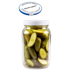Gourmet Pickle Jar PNG 06212024