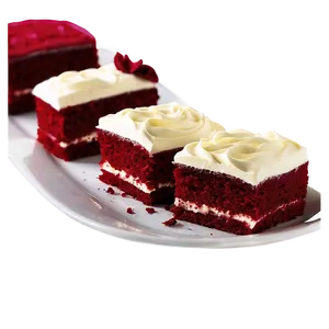 Gourmet Red Velvet Cake Png 06292024 PNG image